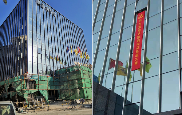 深圳玻璃幕墻造價多少錢一平方，中東幕墻專解